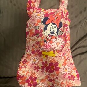 Disney Pink and Purple Floral Minnie Mouse Outfit